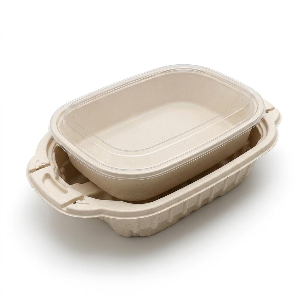 Eco Self-Heating Food Tray · Corn Starch
