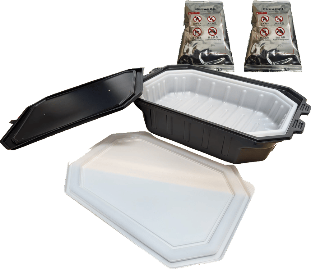 Self-Heating Food Tray Set · 4000ml