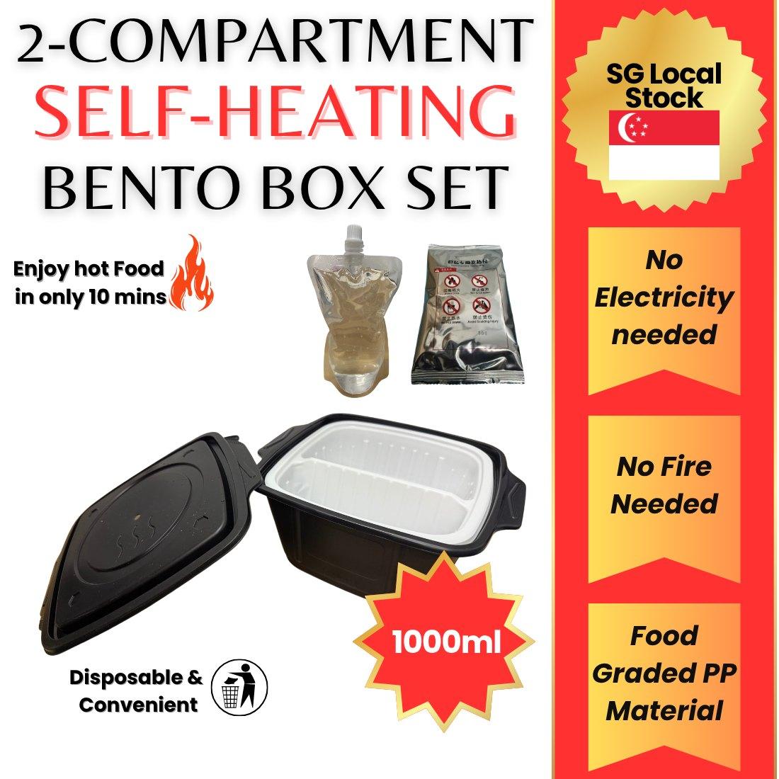2-Compartment Bento 1000ml — image 2